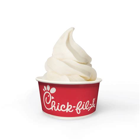 Chick fil a desserts - A Icedream Ice Cream Large Cone from Chick-fil-A contains the following ingredients: Ingredients Icedream (milkfat and nonfat milk, sugar, contains less than 1% of: natural and artificial flavor, corn starch, mono and diglycerides, cellulose gum, guar gum, carrageenan, beta-carotene [for color]), cone (enriched flour [wheat …